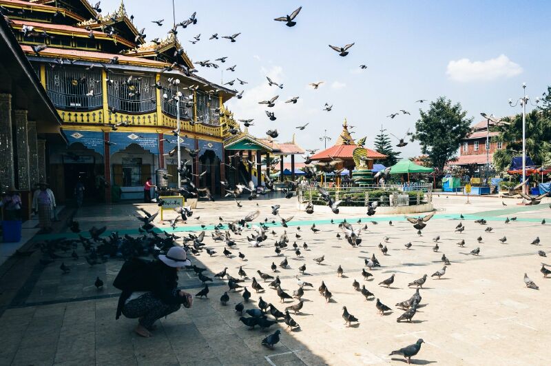 Chùa Phaung Daw Oo – chốn thành tâm cho các phật tử sinh sống ở khu vực lòng hồ Inle